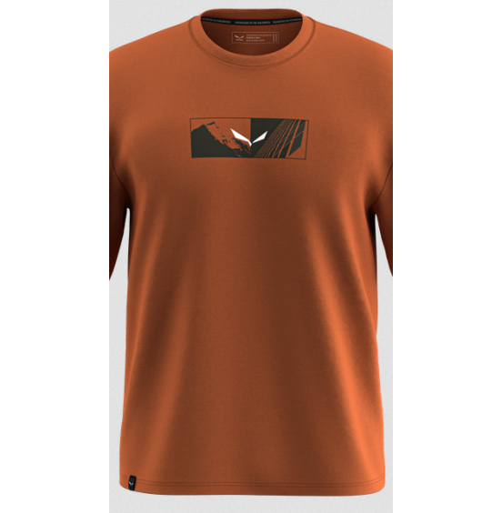 SALEWA M EAGLE HYBRID LOOSE ΑΝΔΡΙΚΟ T-SHIRT 29106-7240 BOMBAY BROWN