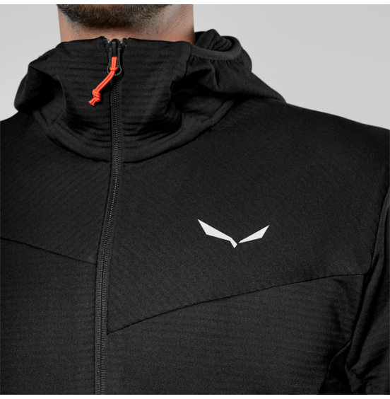 SALEWA M PUEZ ALTAVIA POLARLITE HOODED JACKET 29136-0910 BLACK OUT