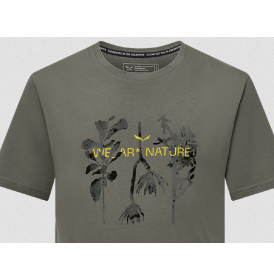 SALEWA M EAGLE NATURE ΑΝΔΡΙΚΟ T-SHIRT 29149-5A50 FADED GREEN
