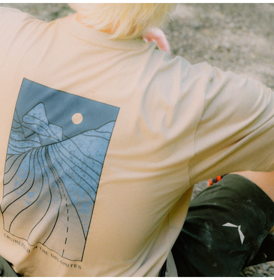 SALEWA M EAGLE SUNSET LOOSE ΑΝΔΡΙΚΟ T-SHIRT 29150-7180 QUICKSAND