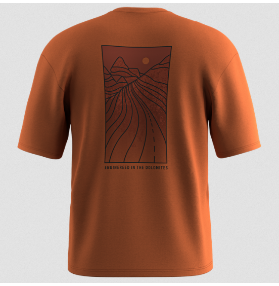 SALEWA M EAGLE SUNSET LOOSE ΑΝΔΡΙΚΟ T-SHIRT 29150-7240 BOMBAY BROWN