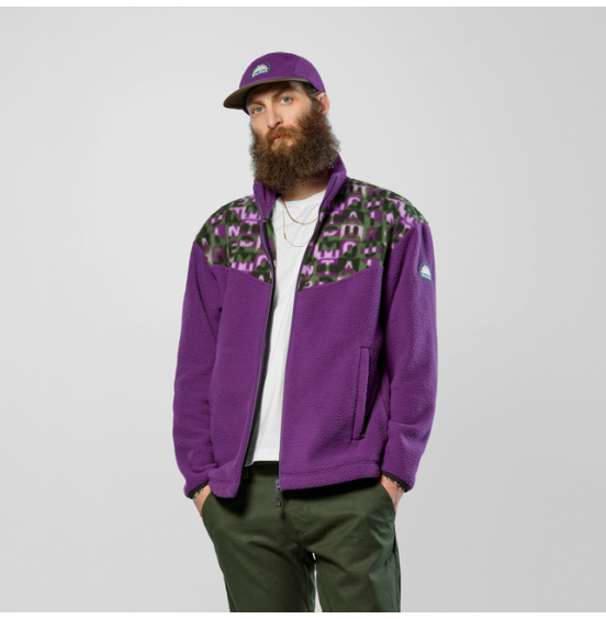 SALEWA UNISEX EAGLE ANNIVERSARY FULLZIP JACKET 29196-6670 PLUM