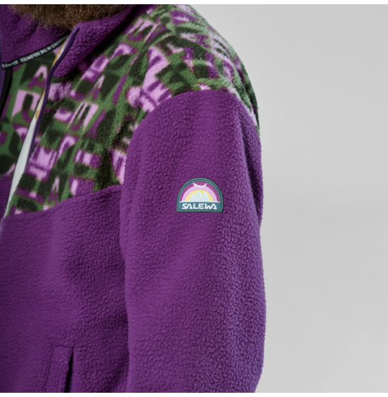 SALEWA UNISEX EAGLE ANNIVERSARY FULLZIP JACKET 29196-6670 PLUM