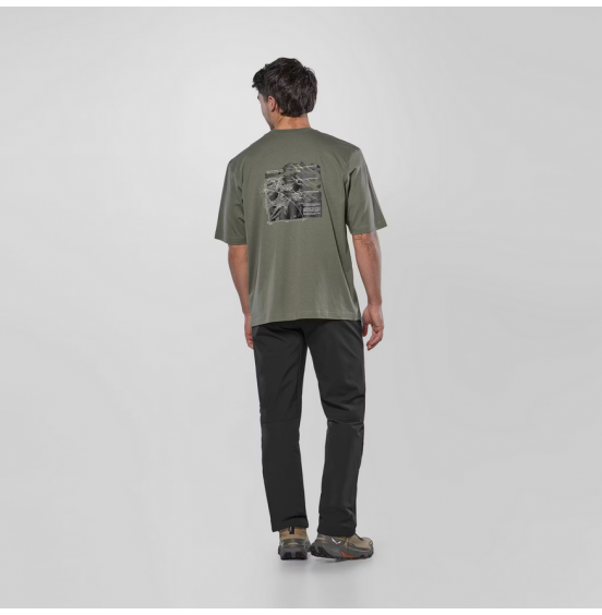SALEWA M EAGLE LOOSE ΑΝΔΡΙΚΟ T-SHIRT 29320-5Α50 FADED GREEN