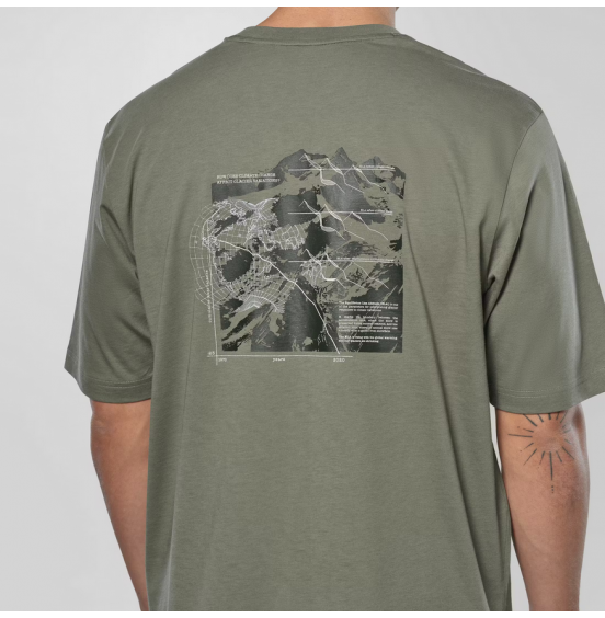 SALEWA M EAGLE LOOSE ΑΝΔΡΙΚΟ T-SHIRT 29320-5Α50 FADED GREEN