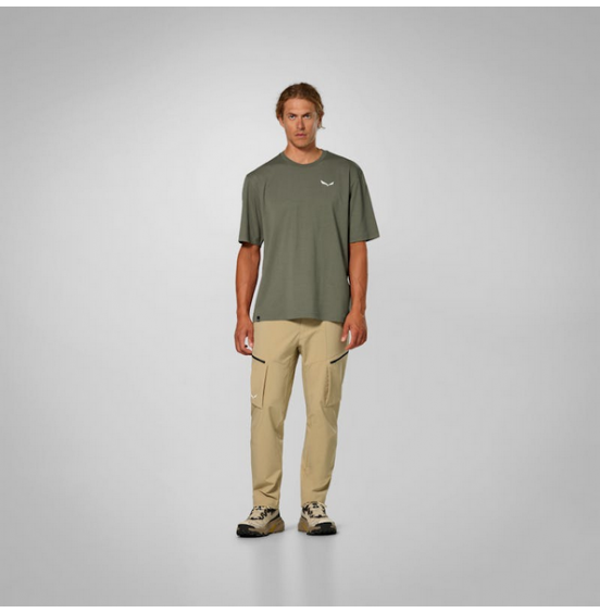 SALEWA M EAGLE LOOSE ΑΝΔΡΙΚΟ T-SHIRT 29320-5Α50 FADED GREEN