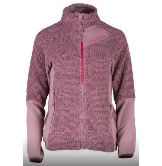 GTS ΓΥΝΑΙΚΕΙΑ FLEECE ΖΑΚΕΤΑ WAFFLE HIGHLOFT 302442L-80 PLUM