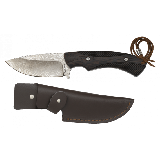 ALBAINOX ΜΑΧΑΙΡΙ ornated knife – leather pouch 32613