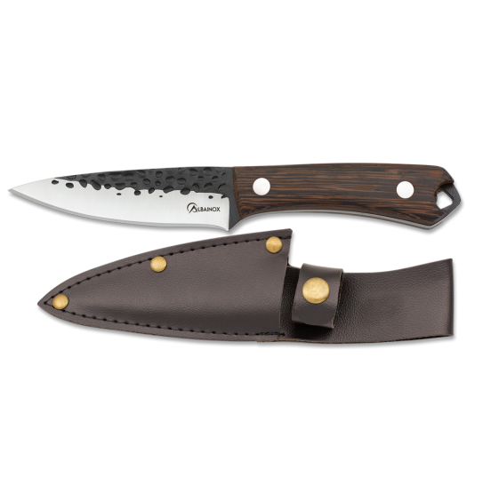 ΜΑΧΑΙΡΙ ALBAINOX 32707 wenge wood knife Blade 10.5 cm BROWN