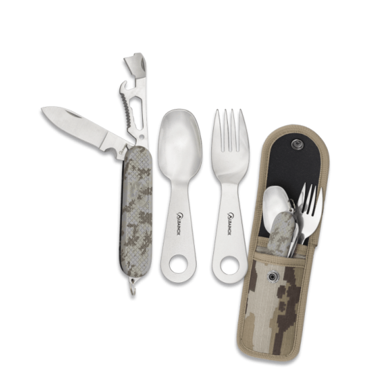 Σετ Πολυσουγιάς-κουτάλι-πιρούνι ALBAINOX 33045 Παραλλαγή