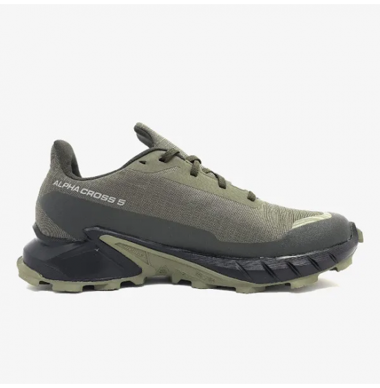 SALOMON ΑΝΔΡΙΚΑ TRAIL RUNNING ALPHACROSS 5 GTX 473103 OLIVE BLACK