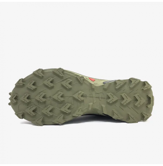 SALOMON ΑΝΔΡΙΚΑ TRAIL RUNNING ALPHACROSS 5 GTX 473103 OLIVE BLACK