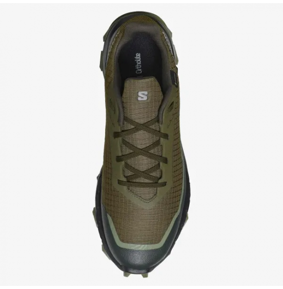 SALOMON ΑΝΔΡΙΚΑ TRAIL RUNNING ALPHACROSS 5 GTX 473103 OLIVE BLACK