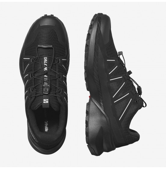 SALOMON ΑΝΔΡΙΚΑ ΠΑΠΟΥΤΣΙΑ SPEEDCROSS PEAK 475145 BLACK GLACIER GRAY