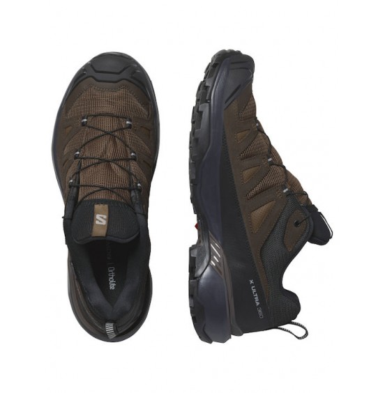 SALOMON X ULTRA 360 LEATHER GORETEX 475712-29 DARK EARTH