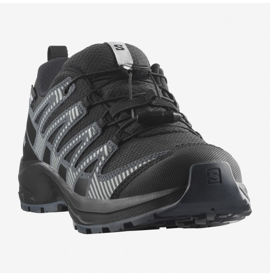 SALOMON ΠΑΙΔΙΚΟ XA PRO V8 WP 477293 BLACK TURBULENCE QUARRY