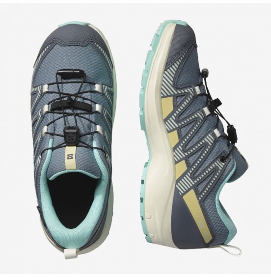 SALOMON ΠΑΙΔΙΚΟ XA PRO V8 WP 477297 TROOPER TURBULENCE ARUBA BLUE