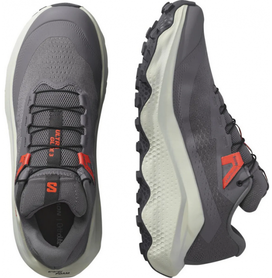 SALOMON ΑΝΔΡΙΚΑ ΑΘΛΗΤΙΚΑ ULTRA GLIDE 3 477421 GREY ORANGE
