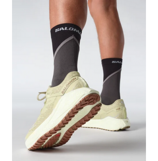 SALOMON AERO GLIDE 3 GRVL ΑΝΔΡΙΚΑ ΠΑΠΟΥΤΣΙΑ ΓΙΑ ΤΡΕΞΙΜΟ 477973 GREEN HAZE VANILLA ICE RUSSET