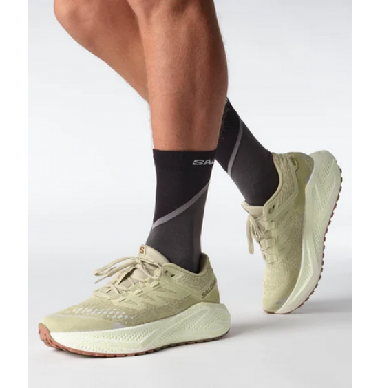 SALOMON AERO GLIDE 3 GRVL ΑΝΔΡΙΚΑ ΠΑΠΟΥΤΣΙΑ ΓΙΑ ΤΡΕΞΙΜΟ 477973 GREEN HAZE VANILLA ICE RUSSET