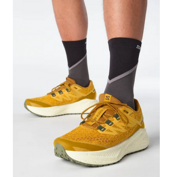 SALOMON AERO GLIDE 3 GRVL ΑΝΔΡΙΚΑ ΠΑΠΟΥΤΣΙΑ ΓΙΑ ΤΡΕΞΙΜΟ 478120 SPICY MUSTARD VANILLA ICE GREEN