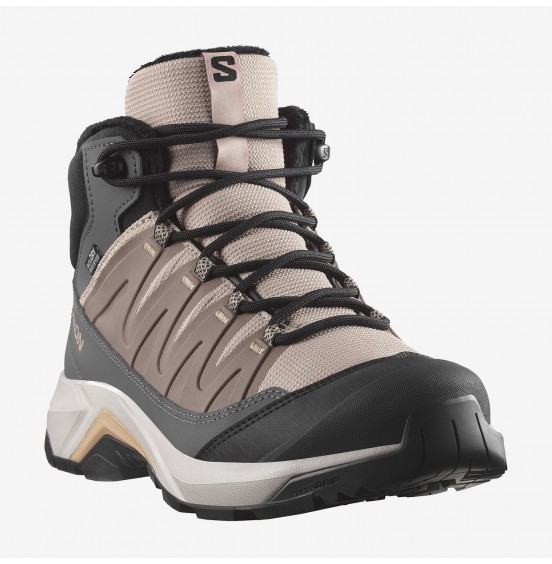 SALOMON ΓΥΝΑΙΚΕΙΑ ΜΠΟΤΑΚΙΑ X-ADVENTURE COLDRUSH WATERPROOF 478565 ETHEREA IRON ROSE