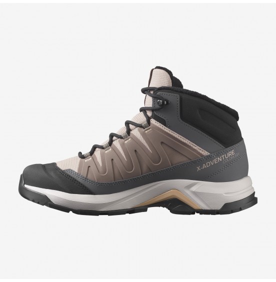 SALOMON ΓΥΝΑΙΚΕΙΑ ΜΠΟΤΑΚΙΑ X-ADVENTURE COLDRUSH WATERPROOF 478565 ETHEREA IRON ROSE
