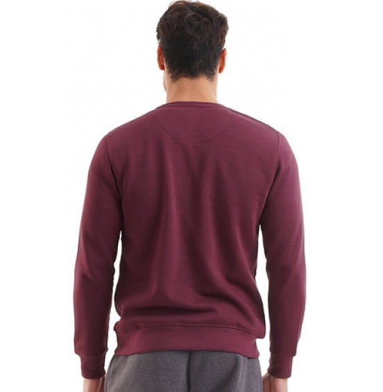 MAGNETIC NORTH ΑΝΔΡΙΚΟ ΦΟΥΤΕΡ ΛΑΙΜΟΚΟΨΗ SWEATSHIRT BASIC 50010-CHT CHUTNEY