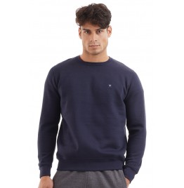 MAGNETIC NORTH ΑΝΔΡΙΚΟ ΦΟΥΤΕΡ ΛΑΙΜΟΚΟΨΗ SWEATSHIRT BASIC 50010-NVBL NAVY BLUE