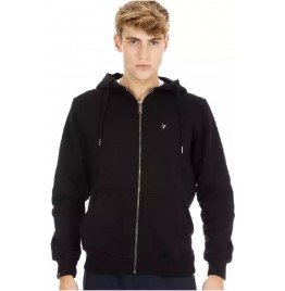 MAGNETIC NORTH ΑΝΔΡΙΚΗ ΖΑΚΕΤΑ ZIPPER HOODIE BASIC 50012-BLK BLACK