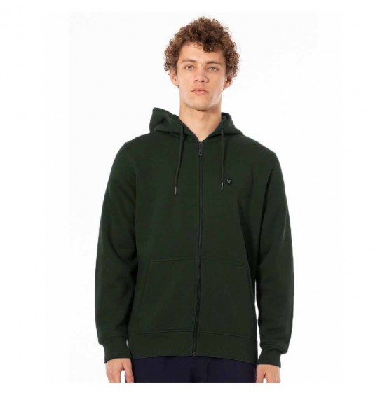 MAGNETIC NORTH ΑΝΔΡΙΚΗ ΖΑΚΕΤΑ ZIPPER HOODIE BASIC 50012-DRGR DEEP FOREST