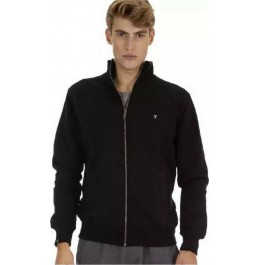 MAGNETIC NORTH ΑΝΔΡΙΚΗ ΖΑΚΕΤΑ ZIPPER MOCK NECK BASIC 50013-BLK BLACK
