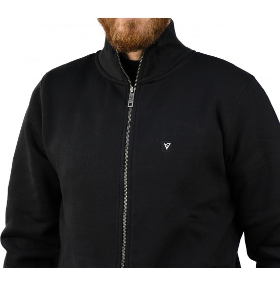 MAGNETIC NORTH ΑΝΔΡΙΚΗ ΖΑΚΕΤΑ ZIPPER MOCK NECK BASIC 50013-BLK BLACK