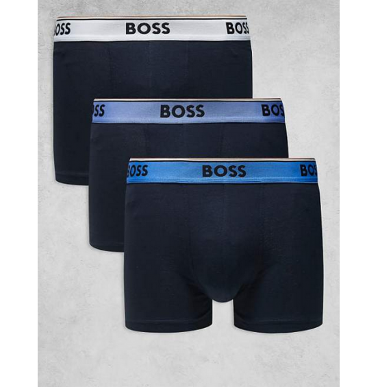 BOSS ΑΝΔΡΙΚΑ ΕΣΩΡΟΥΧΑ 3 τεμάχια TRUNK POWER 50554693 MULTICOLOR