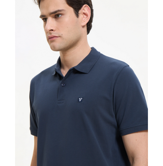 MAGNETIC NORTH ΑΝΔΡΙΚΟ POLO PIQUE 51009-NB NAVY BLUE