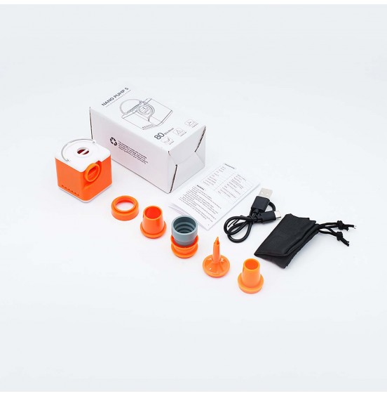 ALPIN OUTDOOR NANO 5 ΣΥΜΠΑΓΗΣ ΤΡΟΜΠΑ ΑΕΡΑ 4kpa 250LM 5C1 ORANGE