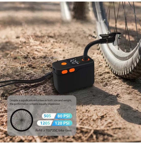 ALPIN ΤΡΟΜΠΑ ΓΙΑ ΛΑΣΤΙΧΑ TIRE SLIM PRO 5C5 BLACK