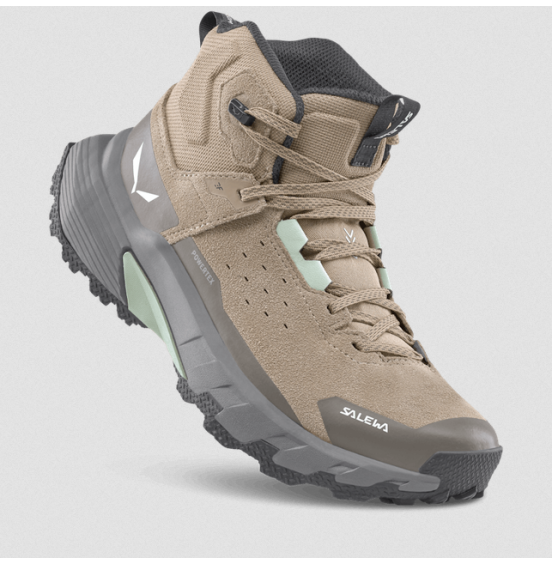 SALEWA ΓΥΝΑΙΚΕΙΑ ΟΡΕΙΒΑΤΙΚΑ ΜΠΟΤΑΚΙΑ PEDROC 2 LEATHER MID PTX 61462-7289 QUICKSAND BUNGEE CORD