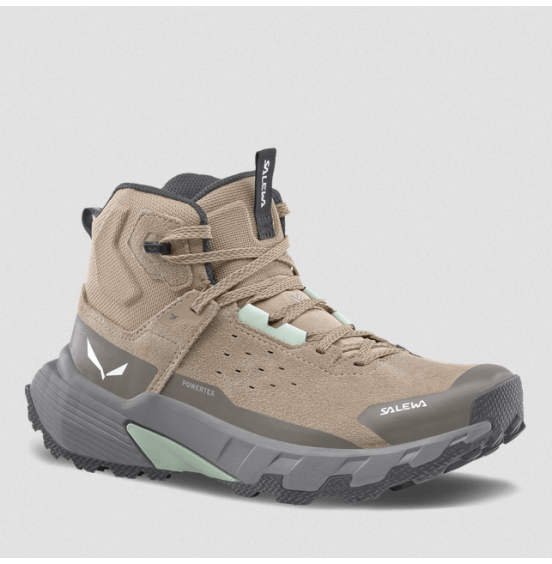 SALEWA ΓΥΝΑΙΚΕΙΑ ΟΡΕΙΒΑΤΙΚΑ ΜΠΟΤΑΚΙΑ PEDROC 2 LEATHER MID PTX 61462-7289 QUICKSAND BUNGEE CORD