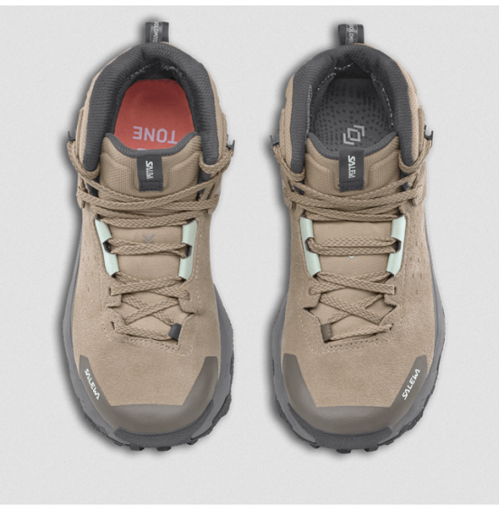 SALEWA ΓΥΝΑΙΚΕΙΑ ΟΡΕΙΒΑΤΙΚΑ ΜΠΟΤΑΚΙΑ PEDROC 2 LEATHER MID PTX 61462-7289 QUICKSAND BUNGEE CORD