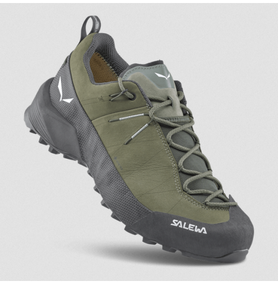 SALEWA ΑΝΔΡΙΚΑ ΠΑΠΟΥΤΣΙΑ ΟΡΕΙΒΑΣΙΑΣ WILDFIRE LEATHER 2 GTX 61467-5051 FADED GREEN BLACK