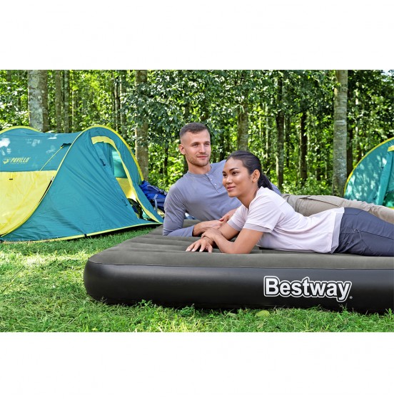 BESTWAY ΔΙΠΛΟ ΣΡΤΩΜΑ TRITECH AIR MATRESS QUEEN 203X152X25CM 6713N GREEN