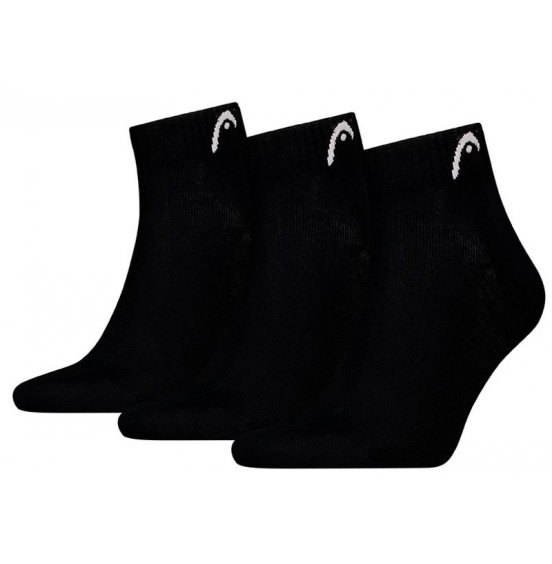 HEAD ΚΑΛΤΣΕΣ ALL SPORTS TRAINING QUARTER 3p 701229017-001 BLACK