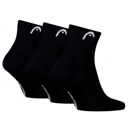 HEAD ΚΑΛΤΣΕΣ ALL SPORTS TRAINING QUARTER 3p 701229017-001 BLACK