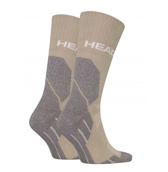 HEAD ΚΑΛΤΣΕΣ HIKING ALL CLIMATES CREW 2p 701229024-004 TAUPE