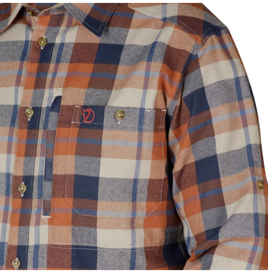 FJALLRAVEN M FJALLGLIM SHIRT 81380-215 AUTUMN LEAF