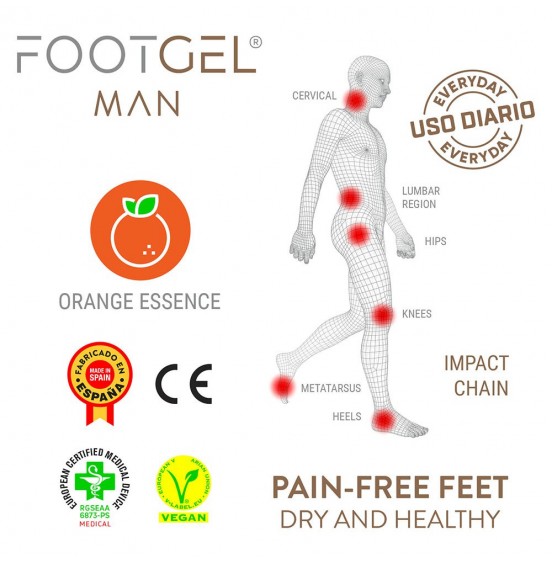 FOOTGEL ΑΝΑΤΟΜΙΚΟΙ ΠΑΤΟΙ CITY WEAR 818036