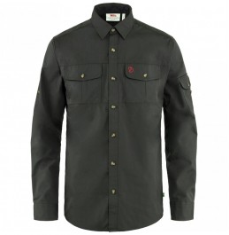 FJALLRAVEN SINGI TREKKING SHIRT LS DARK GREY (81838-030)