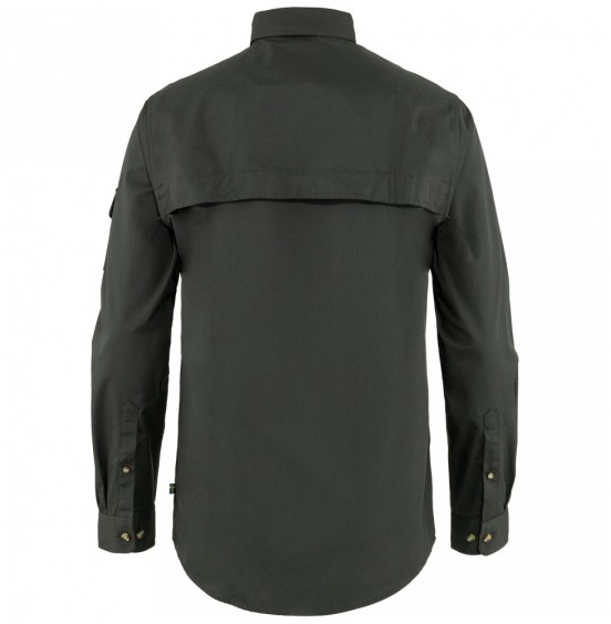FJALLRAVEN SINGI TREKKING SHIRT LS DARK GREY (81838-030)