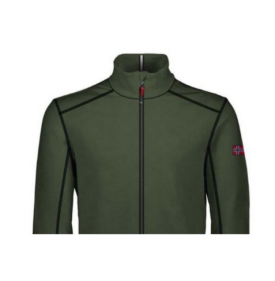 NORWAY NAUTICAL ΑΝΔΡΙΚΗ ΖΑΚΕΤΑ FULL ZIP FLEECE 849543-ARM ARMY